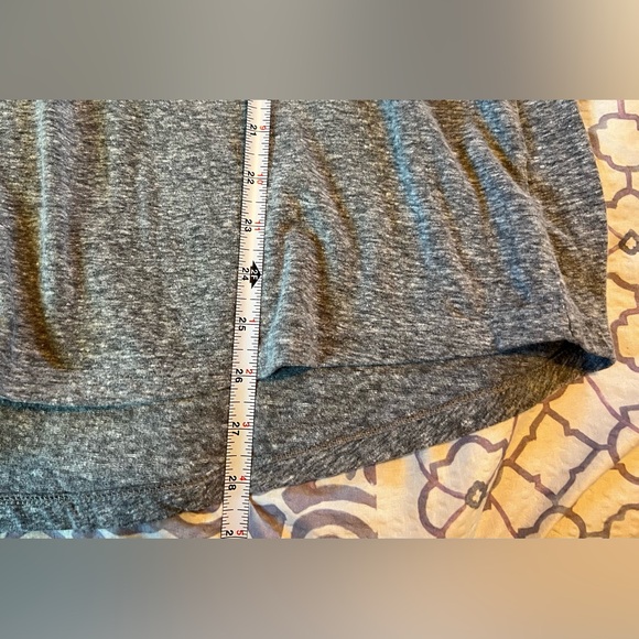 Grey Long Sleeve Cotton Shirt with Cut Out Detail & Tie On Sleeve SZ XXL - Picture 7 of 7